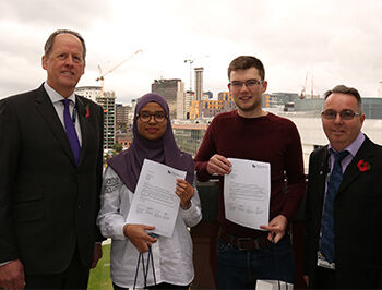 ACCA News Image 350x263 - Keith Horton, John Fenner and ACCA Students