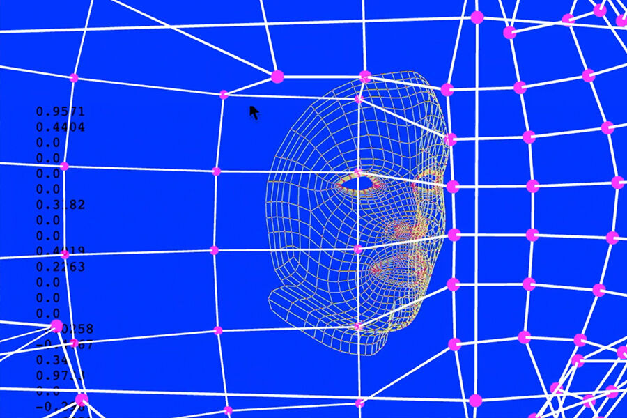 Video Still - Facial Recognition Technology