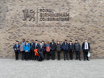 Students from Lordswood Boys’ School.