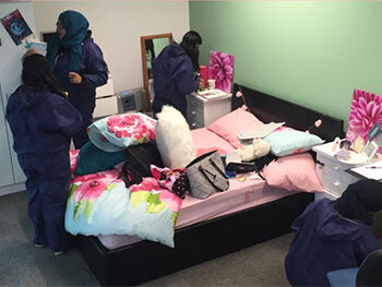 Crime Scene Room - News Story