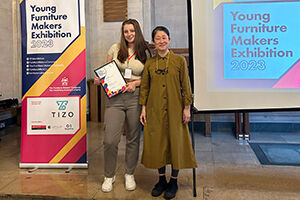 Emily Cross at Young Furniture Makers Exhibition 2023