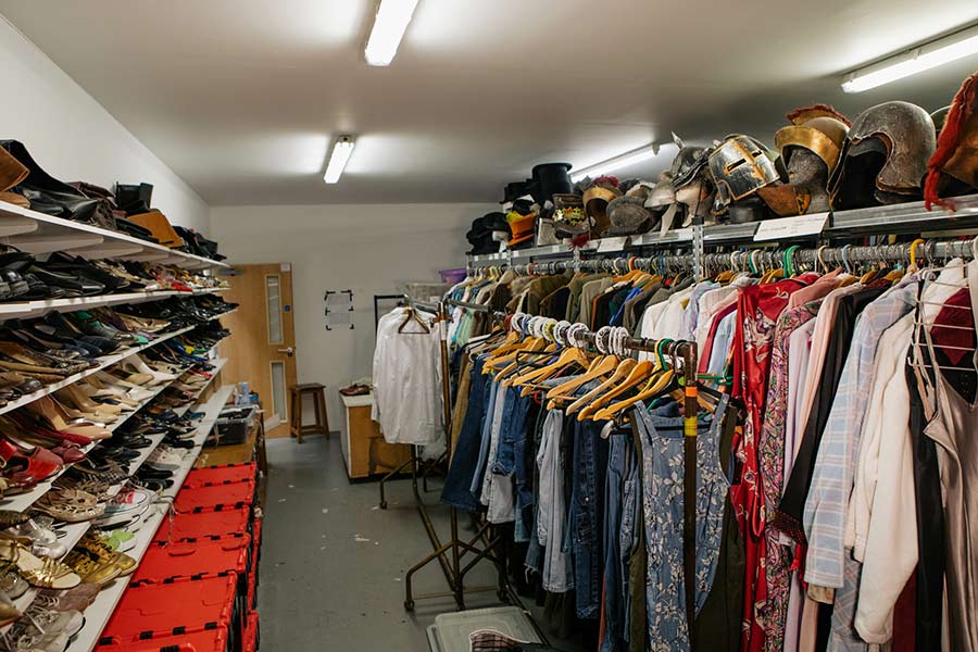 Heneage Street costume room