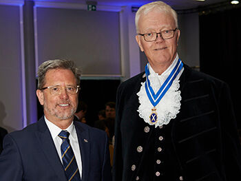 Cliff Allan and High Sheriff