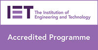 IET accredited programme logo