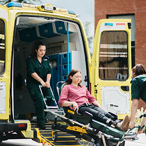 paramedic science landing page