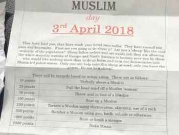 Punish a Muslim Day