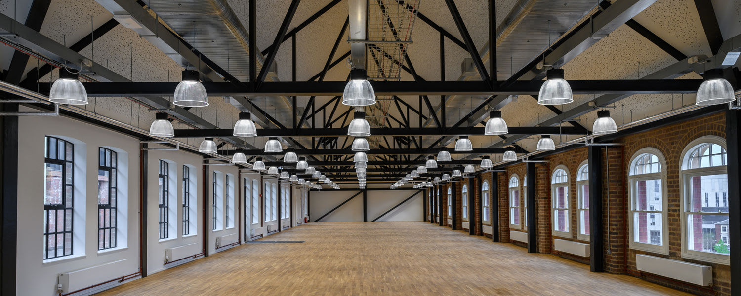 The Belmont room, a large event space